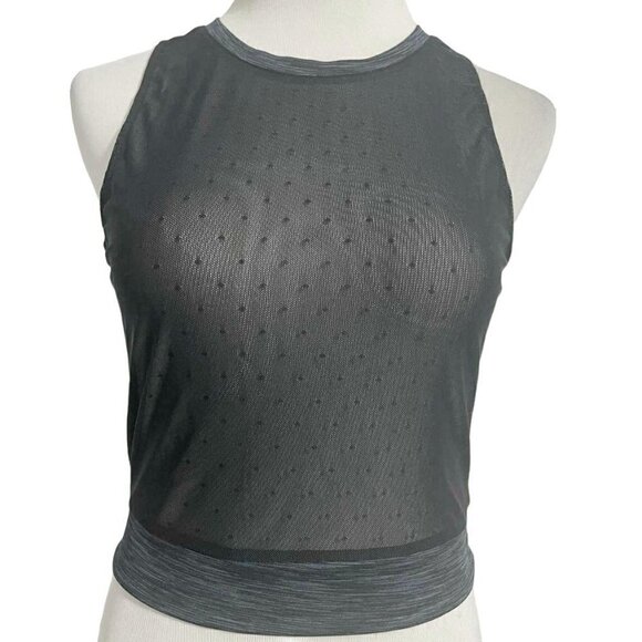 ZYIA Active Medium Sleeveless Top Tank Sheer Athletic - Picture 1 of 3